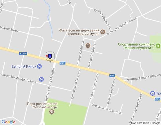 Схема рекламной плоскости по адресу г.Фастов, ул.Соборная, 43, Вечерний рынок Схема рекламной плоскости по адресу г.Фастов, ул.Соборная, 43, Вечерний рынок