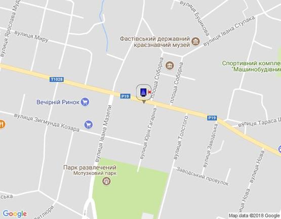 Схема рекламной плоскости по адресу г.Фастов, ул.Соборная, 33 Схема рекламной плоскости по адресу г.Фастов, ул.Соборная, 33