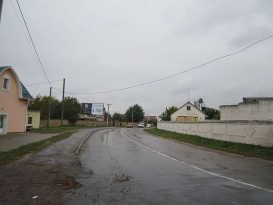 Схема рекламной плоскости по адресу вул.Залізнична 140_хлібзавод