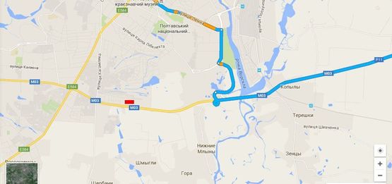 Схема рекламної площини за адресою трасса Харьков- Киев въезд в Полтаву со стороны Киева Схема рекламної площини за адресою трасса Харьков- Киев въезд в Полтаву со стороны Киева