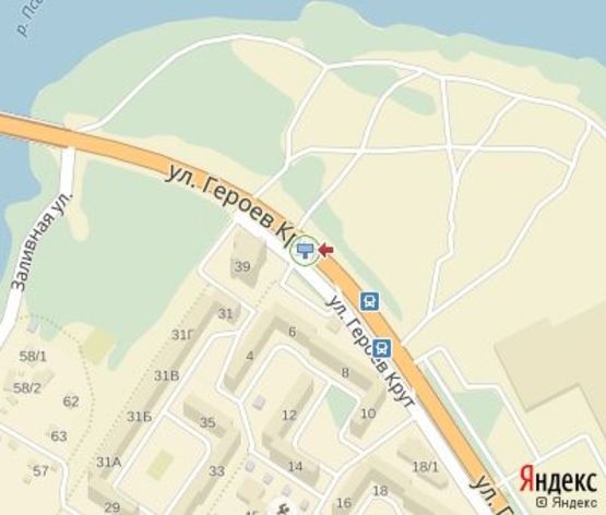 Схема рекламної площини за адресою Героев Крут ул., 6 (300 м. до "Эпицентра",напротив Интернет-гипермаркета "27 UA") Схема рекламної площини за адресою Героев Крут ул., 6 (300 м. до "Эпицентра",напротив Интернет-гипермаркета "27 UA")