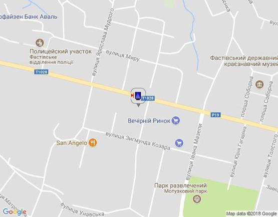 Схема рекламной плоскости по адресу г.Фастов, ул.Соборная, 59 Схема рекламной плоскости по адресу г.Фастов, ул.Соборная, 59