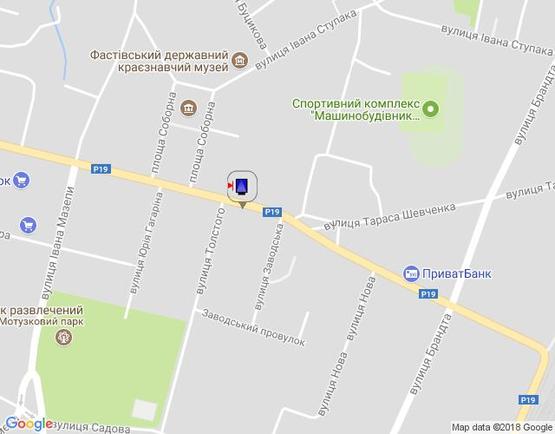 Схема рекламной плоскости по адресу г.Фастов, ул.Соборная, 29 Схема рекламной плоскости по адресу г.Фастов, ул.Соборная, 29