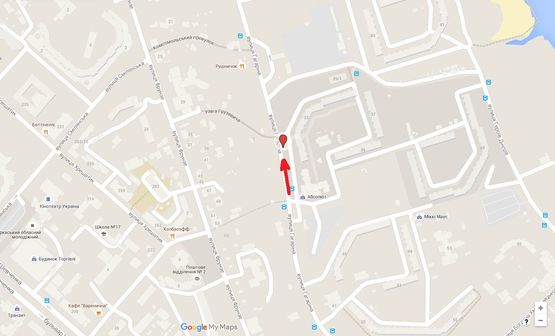 Схема рекламной плоскости по адресу ул. Гагарина, 33 Схема рекламной плоскости по адресу ул. Гагарина, 33