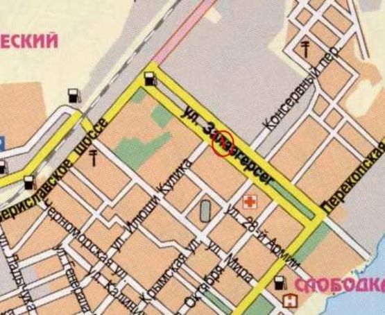 Схема рекламної площини за адресою ул.И.Кулика/ул.Залаэгерсег, пл.им. П.Дубинды