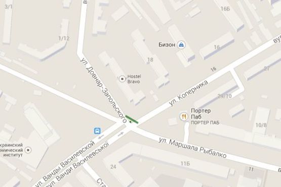 Схема рекламной плоскости по адресу Коперника вул., 20/2 (в напр. Артема вул.) Схема рекламной плоскости по адресу Коперника вул., 20/2 (в напр. Артема вул.)