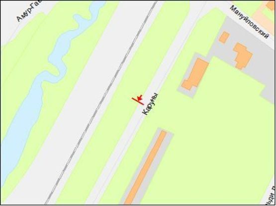 Схема рекламної площини за адресою Амурский мост - Мануйловский пр., въезд на мост