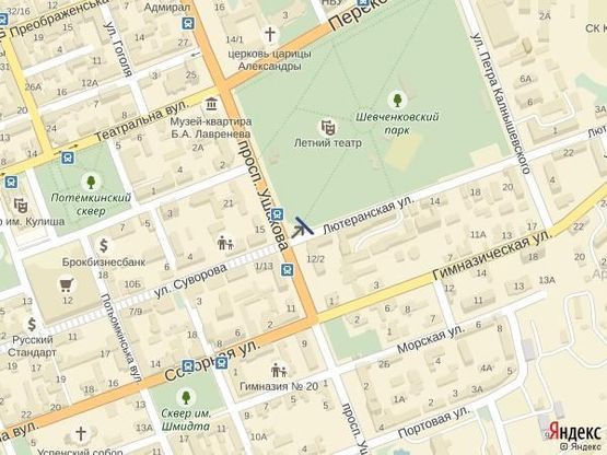 Схема рекламной плоскости по адресу Пр.Ушакова и ул.Лютеранская(Кирова) Схема рекламной плоскости по адресу Пр.Ушакова и ул.Лютеранская(Кирова)