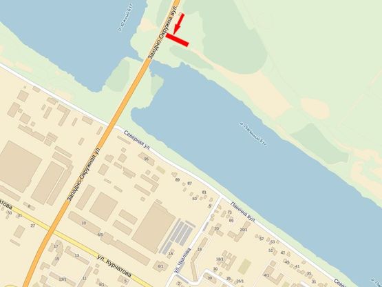 Схема рекламной плоскости по адресу Западноокружная ул., возле АЗС "WOG" Схема рекламной плоскости по адресу Западноокружная ул., возле АЗС "WOG"