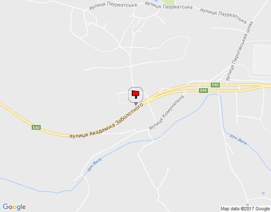 Схема рекламної площини за адресою вул.Академіка Заболотного, 1480м до заправки "ANP" в бік Одеської площі Схема рекламної площини за адресою вул.Академіка Заболотного, 1480м до заправки "ANP" в бік Одеської площі