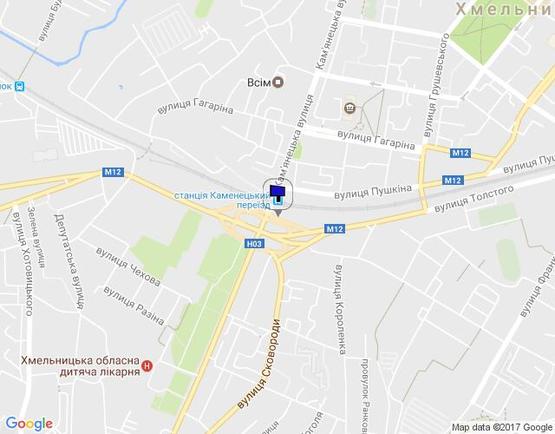 Схема рекламной плоскости по адресу вул.Кам"янецька (транспортна розв'язка) Схема рекламной плоскости по адресу вул.Кам"янецька (транспортна розв'язка)