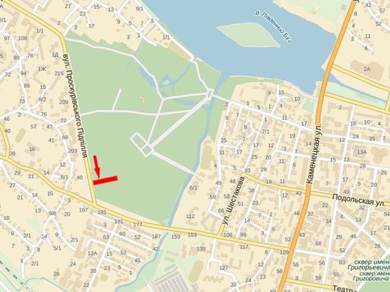 Схема рекламної площини за адресою Курчатова ул. (Центральный парк отдыха) Схема рекламної площини за адресою Курчатова ул. (Центральный парк отдыха)