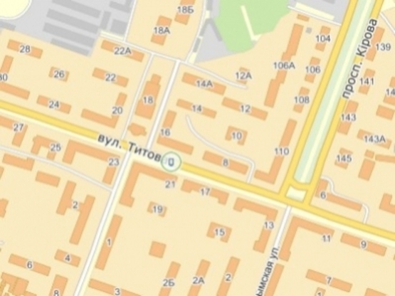 Схема рекламной плоскости по адресу Титова ул. Схема рекламной плоскости по адресу Титова ул.