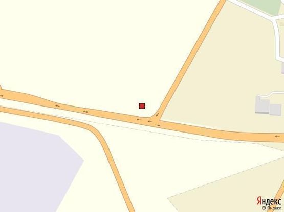 Схема рекламной плоскости по адресу Николаевское шоссе ( р-н поворота с объездной)