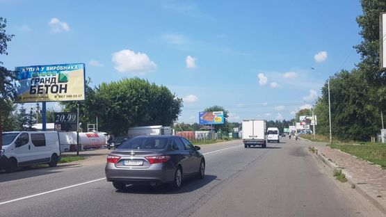 Схема рекламної площини за адресою Р-04 Киев-Бышев-Фастов 2 км 000 м Схема рекламної площини за адресою Р-04 Киев-Бышев-Фастов 2 км 000 м