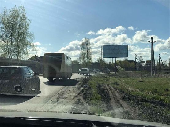 Схема рекламной плоскости по адресу Киев-Осокорки-Золоче