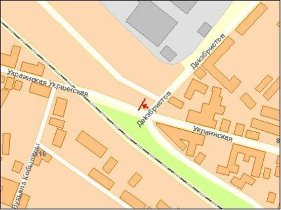 Схема рекламной плоскости по адресу вул. Руська, 79 Схема рекламной плоскости по адресу вул. Руська, 79