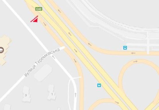 Схема рекламної площини за адресою Кольцевая Дорога - Одесская пл.