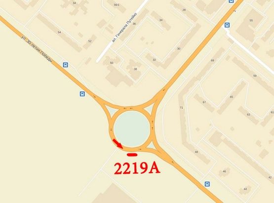 Схема рекламной плоскости по адресу ул.30 лет Победы Епицентр Схема рекламной плоскости по адресу ул.30 лет Победы Епицентр