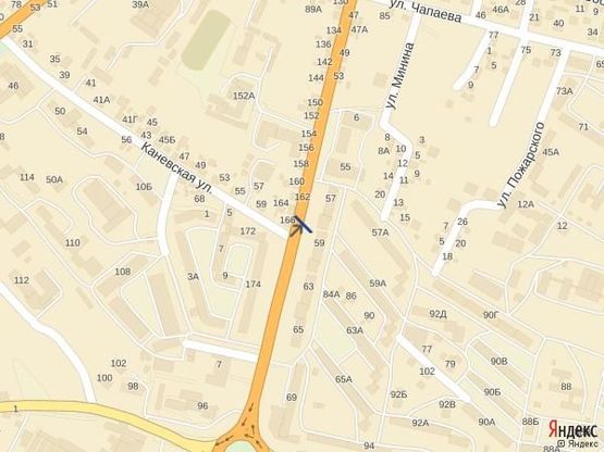 Схема рекламной плоскости по адресу вул. Червоноармійська, 57 Схема рекламной плоскости по адресу вул. Червоноармійська, 57