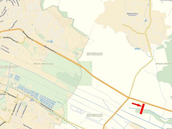 Схема рекламной плоскости по адресу Выезд на Винницу, Киев, возле заправки "ANP" Схема рекламной плоскости по адресу Выезд на Винницу, Киев, возле заправки "ANP"