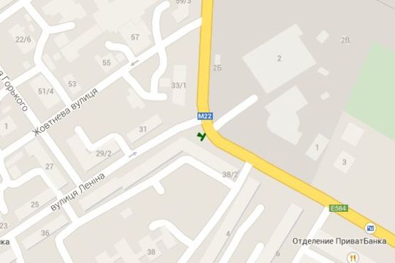 Схема рекламной плоскости по адресу Соборная вул. (Ленiна вул.), 40/2 - Халаменюка вул. - Свободи просп. (60 рокiв Жовтня вул.) Схема рекламной плоскости по адресу Соборная вул. (Ленiна вул.), 40/2 - Халаменюка вул. - Свободи просп. (60 рокiв Жовтня вул.)