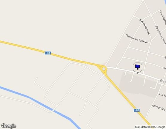 Схема рекламной плоскости по адресу вул. Богдана-Хмельницького (КПП)