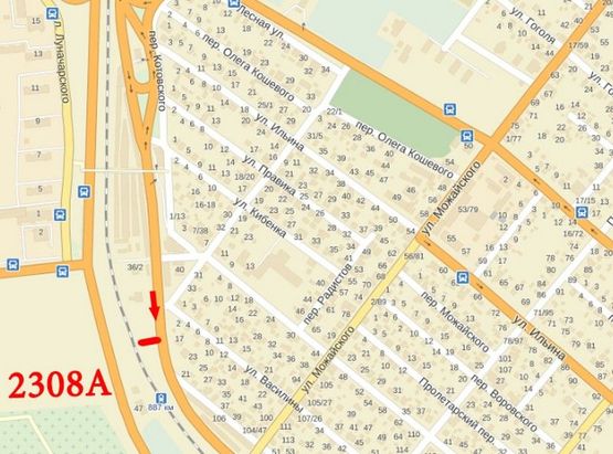 Схема рекламної площини за адресою пер. Котовского 30ш №7 Схема рекламної площини за адресою пер. Котовского 30ш №7