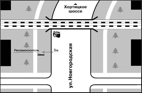 Схема рекламної площини за адресою ул. Новгородская 15 Схема рекламної площини за адресою ул. Новгородская 15