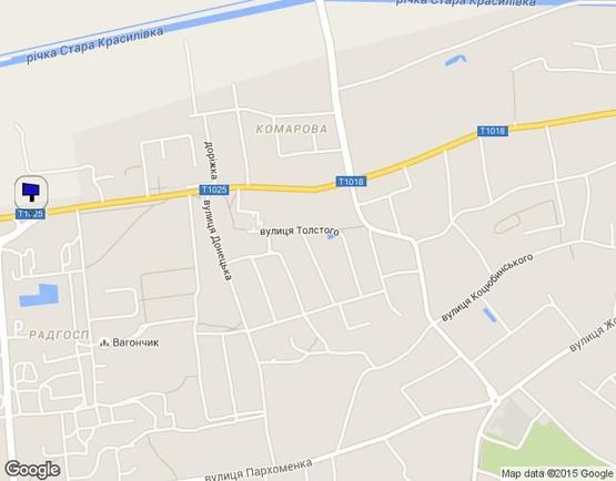 Схема рекламной плоскости по адресу вул. Пархоменка (в`їзд со сторони м. Бориспіль)