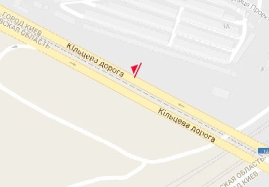 Схема рекламной плоскости по адресу Кольцевая дорога (Жулянский мост)