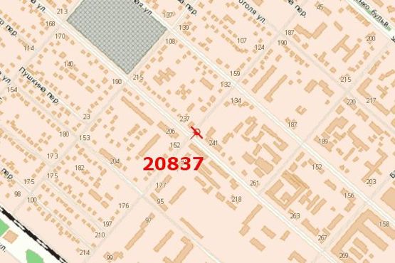 Схема рекламної площини за адресою Грушевського вул. - Надпільна вул. (Ільїна вул.) Схема рекламної площини за адресою Грушевського вул. - Надпільна вул. (Ільїна вул.)