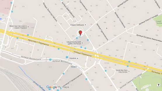 Схема рекламной плоскости по адресу ул.  Бульварно-Кудрявская (непарна сторона), ост."Цирк" Схема рекламной плоскости по адресу ул.  Бульварно-Кудрявская (непарна сторона), ост."Цирк"