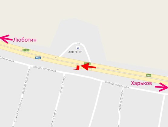 Схема рекламной плоскости по адресу Трасса Киев-Харьков-465 км-пос. Коротыч возле АЗС ТНК- в ст. Люботина Схема рекламной плоскости по адресу Трасса Киев-Харьков-465 км-пос. Коротыч возле АЗС ТНК- в ст. Люботина