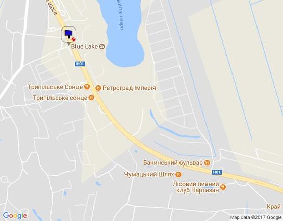 Схема рекламной плоскости по адресу Новообухівська траса, возле ресторана "Ранчо", км 26+800 право Схема рекламной плоскости по адресу Новообухівська траса, возле ресторана "Ранчо", км 26+800 право