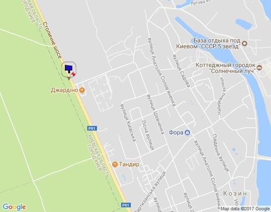 Схема рекламной плоскости по адресу Конча-Заспа, траса Р-02, км 29+000 право, котедж. містечко "РОМАНОВО", комплекс "Сезони SPA", ресторан "Giardino", супермаркет "Wine Time" Схема рекламной плоскости по адресу Конча-Заспа, траса Р-02, км 29+000 право, котедж. містечко "РОМАНОВО", комплекс "Сезони SPA", ресторан "Giardino", супермаркет "Wine Time"