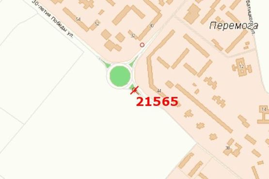 Схема рекламной плоскости по адресу 30-річчя Перемоги вул. - Сумгаїтська вул., "Епіцентр" Схема рекламной плоскости по адресу 30-річчя Перемоги вул. - Сумгаїтська вул., "Епіцентр"