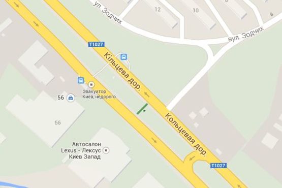 Схема рекламной плоскости по адресу Зодчих вул., 14 (в напр. просп.Перемоги) Схема рекламной плоскости по адресу Зодчих вул., 14 (в напр. просп.Перемоги)