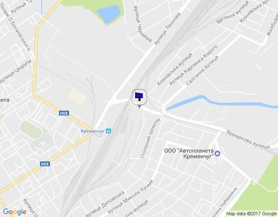 Схема рекламной плоскости по адресу ул. Ярмарочная, 2, район автосалона  „Тойота”