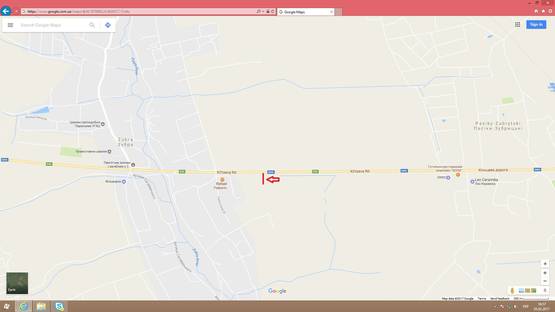 Схема рекламной плоскости по адресу Обїздна М-06, Київ-Чоп, біля гот. Рафаель в сторону ТРЦ King Cross Leopolis 1 (правий)