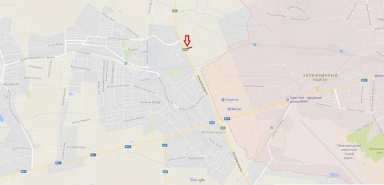 Схема рекламной плоскости по адресу Об'їзна М-10, З.О. м. Львова, Рудно в сторону Епіцентра (правий)