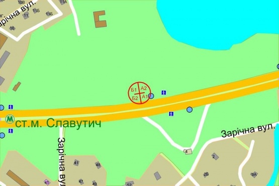 Схема рекламної площини за адресою Бажана проспект, Южный мост(ст. М"Славутич") Схема рекламної площини за адресою Бажана проспект, Южный мост(ст. М"Славутич")