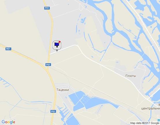 Схема рекламной плоскости по адресу Початок автодороги, яка з'єднює Стару Обухівську трасу із м.Українка , 0+350 км., праворуч