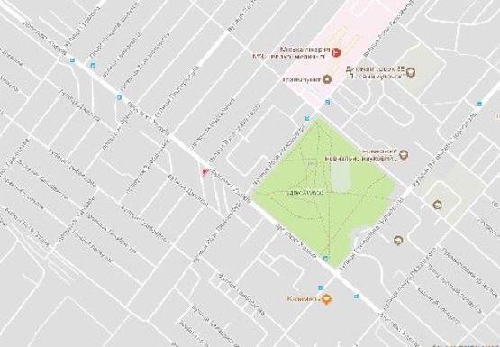 Схема рекламної площини за адресою Химиков пр. - С.Кошки ул. Схема рекламної площини за адресою Химиков пр. - С.Кошки ул.