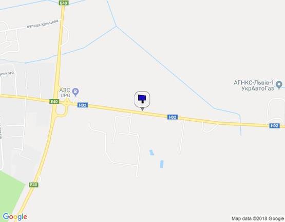 Схема рекламної площини за адресою Об'їздна дорога(Lv026) Схема рекламної площини за адресою Об'їздна дорога(Lv026)