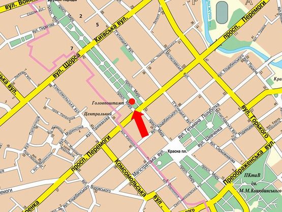 Схема рекламной плоскости по адресу проспект Мира, 32, Полесье (Золотой век) (сторона А)