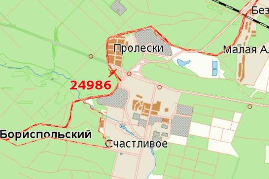 Схема рекламної площини за адресою Київ - Бориспіль, 12км+870м від Києва (№1 справа)  (в напр. Борисполя) Схема рекламної площини за адресою Київ - Бориспіль, 12км+870м від Києва (№1 справа)  (в напр. Борисполя)