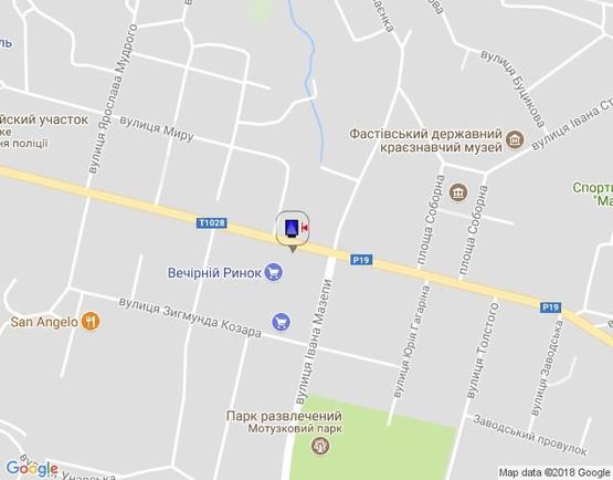 Схема рекламной плоскости по адресу г.Фастов, ул.Соборная, 43, Вечерний рынок Схема рекламной плоскости по адресу г.Фастов, ул.Соборная, 43, Вечерний рынок