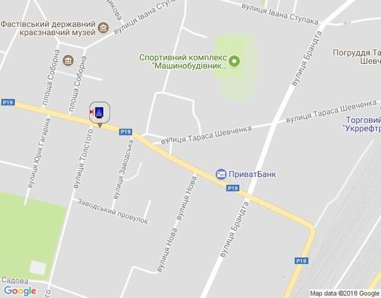 Схема рекламной плоскости по адресу г.Фастов, ул.Соборная, 29 Схема рекламной плоскости по адресу г.Фастов, ул.Соборная, 29