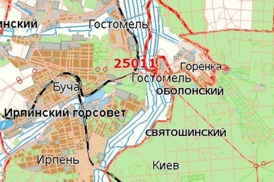 Схема рекламної площини за адресою Київ - Ковель, 10км+000м від Києва  (Гостомель) (в напр. Ирпеня) Схема рекламної площини за адресою Київ - Ковель, 10км+000м від Києва  (Гостомель) (в напр. Ирпеня)